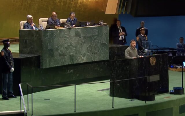 Zelenski, discurs ONU