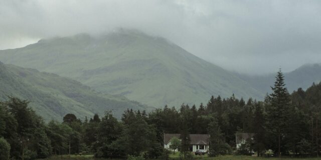 Scoția, ceață, toamnă, natură