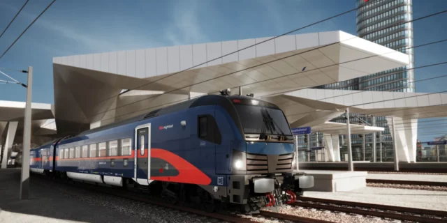 tren de noapte, companie feroviara de stat austria, austriaca, obb, vagon de dormit, cuseta, paturi, capsula