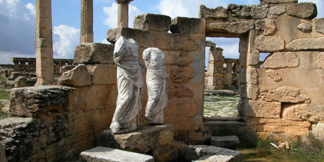 situl arheologic de la cyrene, libia, grecia antica, unesco