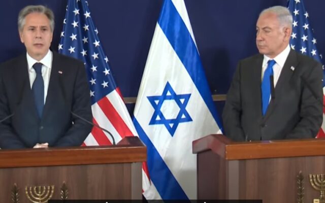 Blinken si Netanyahu
