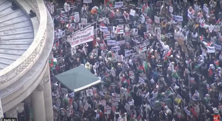 protest pro palestina Londra