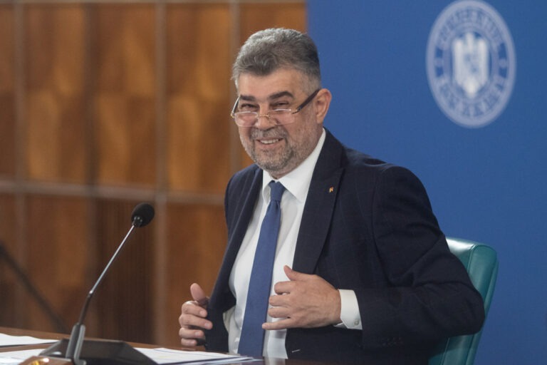 Marcel Ciolacu, premier, sedinta de guvern