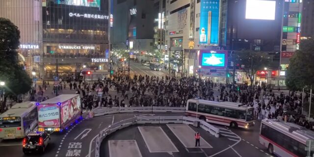 Intersectia Shibuya, Tokyo