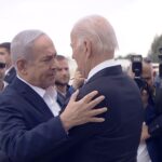 Joe Biden, Netanyahu, vizită Israel