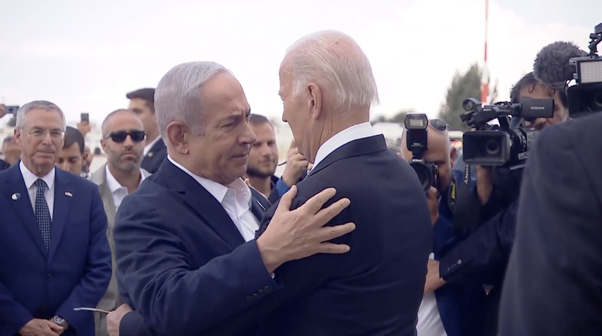 Joe Biden, Netanyahu, vizită Israel