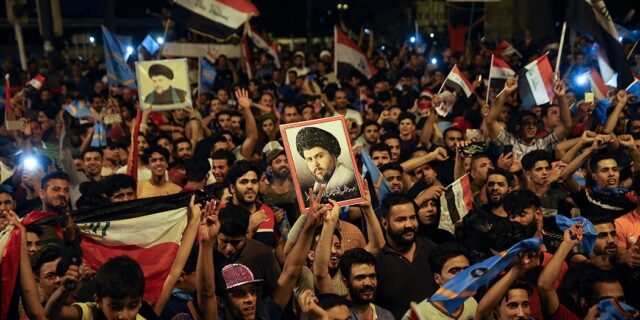 Moqtada al-Sadr, influent cleric siit, irak, arabia, islamism