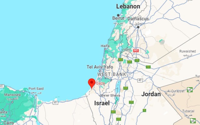 gaza harta israel