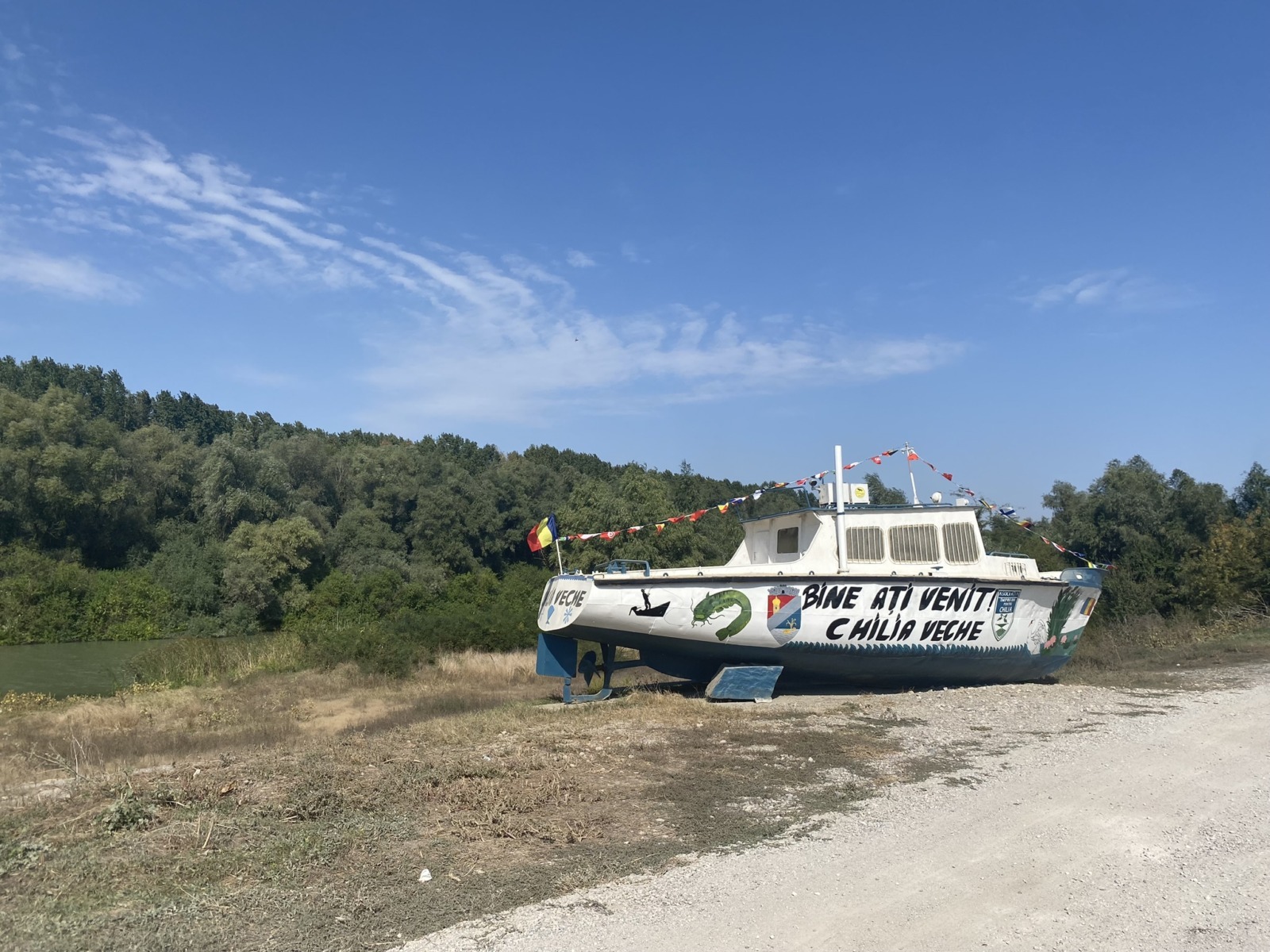 barca chilia veche, delta dunarii