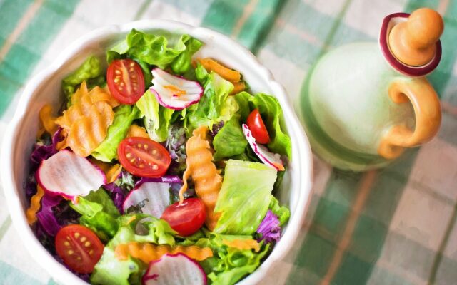 salată, vegan, vegetarian, alimente, mâncare, dietă
