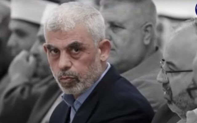 Yahya Sinouar, lider hamas fasia gaza