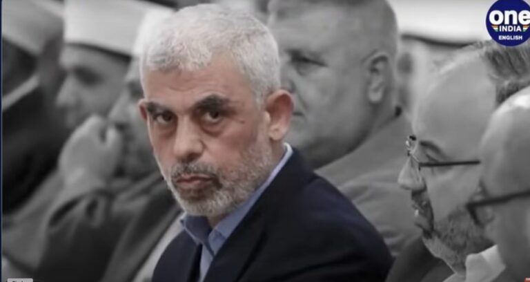 Yahya Sinouar, lider hamas fasia gaza