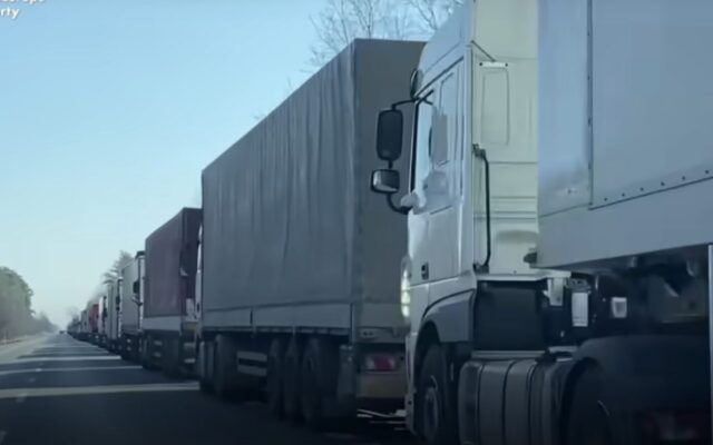 camioane blocate la frontiera, transportatori