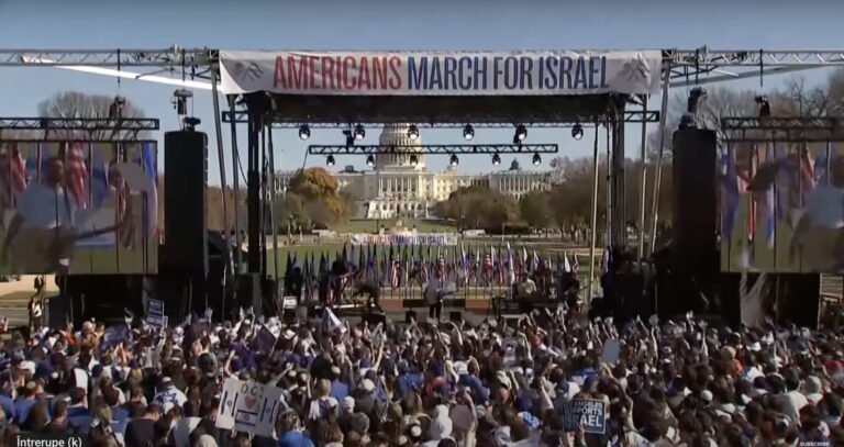 mars pro Israel în Washington