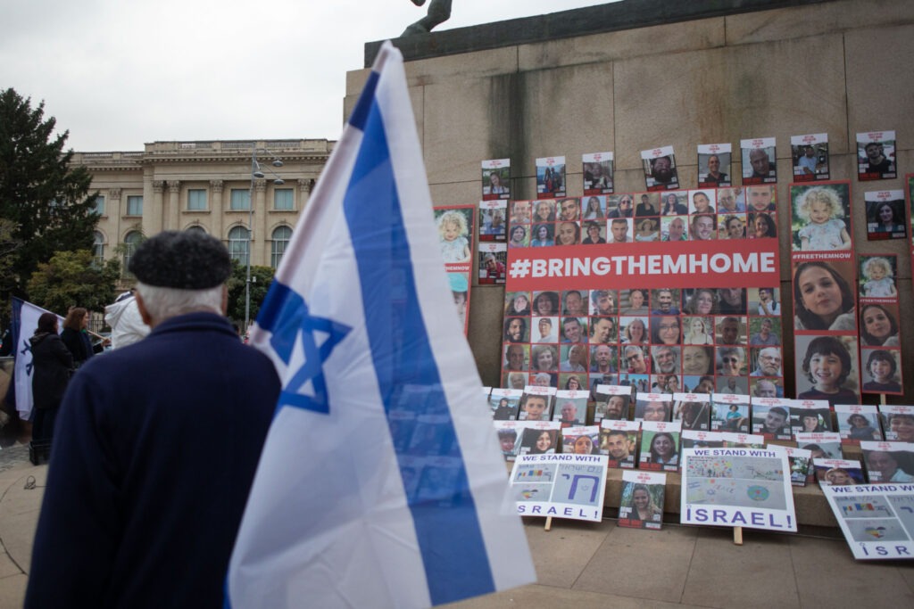 Israel, protest sustinere, Ambasada Israelului, razboi Israel Hamas