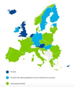restrictii numerar europa