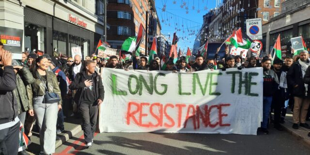 mars pro palestinian londra
