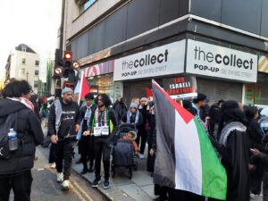 protest londra pro palestinian
