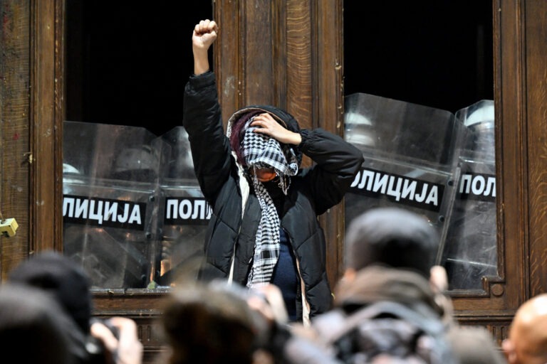 serbia belgrad proteste