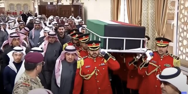 inmormantare Emirul Kuweitului, şeicul Nawaf al-Ahmad Al-Sabah