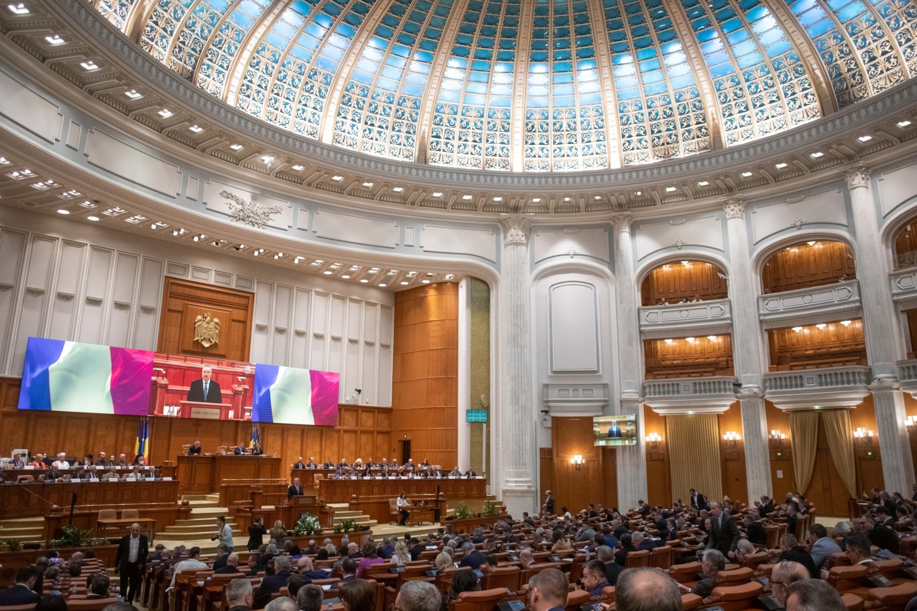 Parlament, parlamentari, sedinta solemna Ziua Nationala