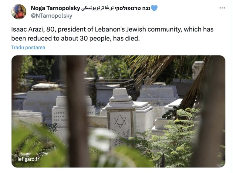 comunitate evrei Liban
