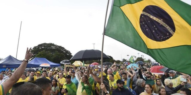 brazilia, demonstratie. populatie metisata