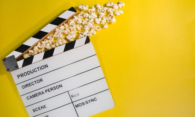 cinema film proiectie video popcorn productie