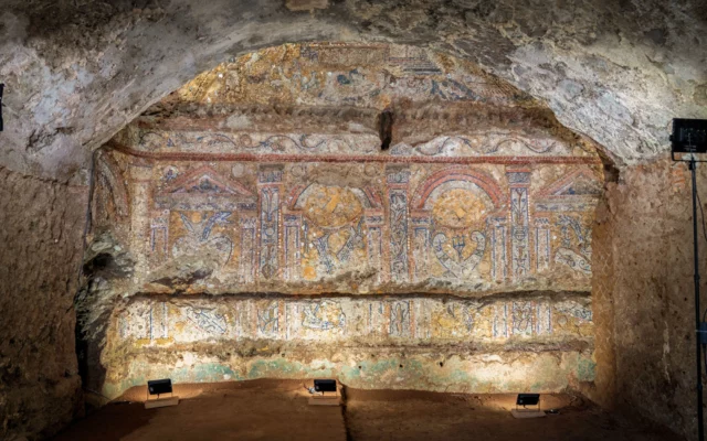 mozaic roma colina palatina descoperire arheologica