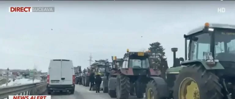 protest fermieri si transportatori drumuri vama