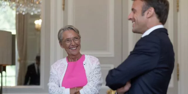 Elisabeth Bornei Emmanuel Macron