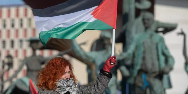 protest Palestina, razboi Israel Hamas, palestinieni