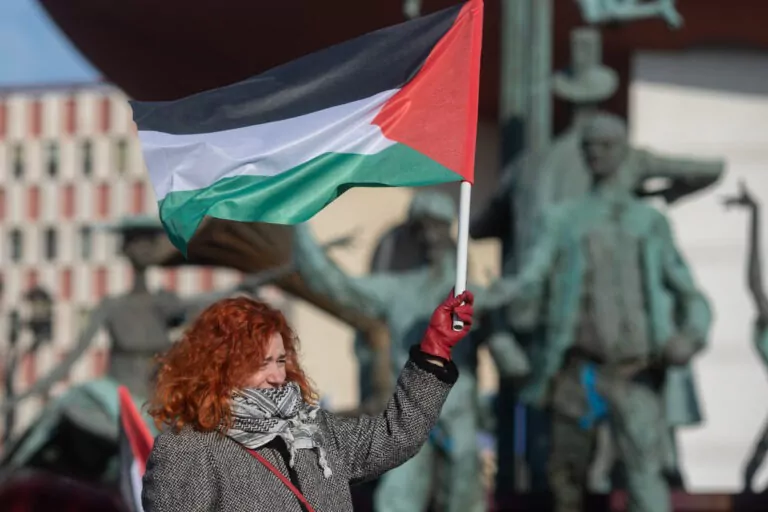 protest Palestina, razboi Israel Hamas, palestinieni
