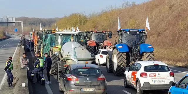 Protest fermieri franta