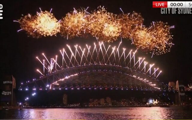 Sydney, artificii, revelion 2024
