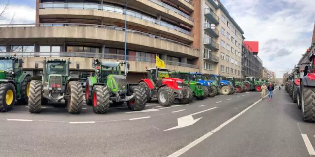 protest fermieri belgieni