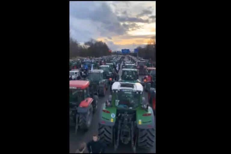 protest fermieri paris