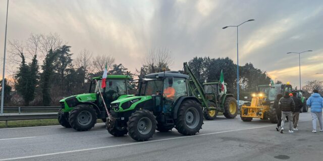 tractoare, protest fermieri Italia
