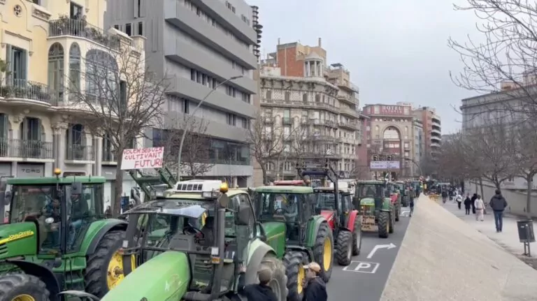 Proteste fermieri Spania