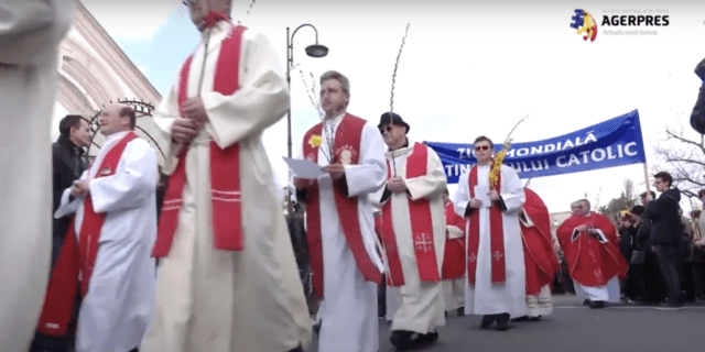 procesiune florii catolici bucuresti
