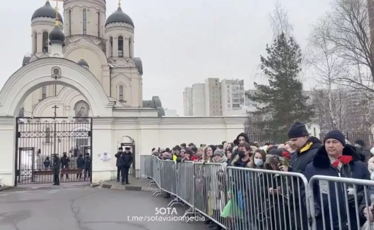 Inmormantare Navalnii