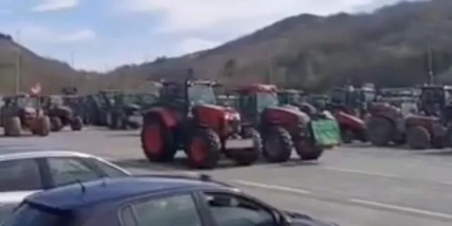 Proteste fermieri Franta, Spania