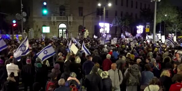 israel hamas ierusalim proteste ostatici