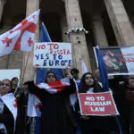 protest georgia legea agentilor straini