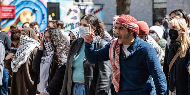 sua universitati protest palestina israel campus universitar Boston arestari