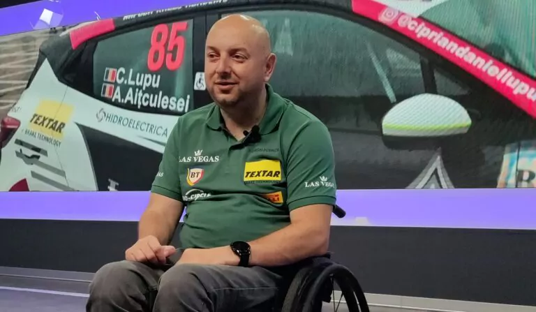 Ciprian Lupu, pilot motorsport tetraplegic