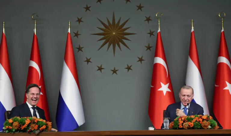 Mark Rutte si Erdogan