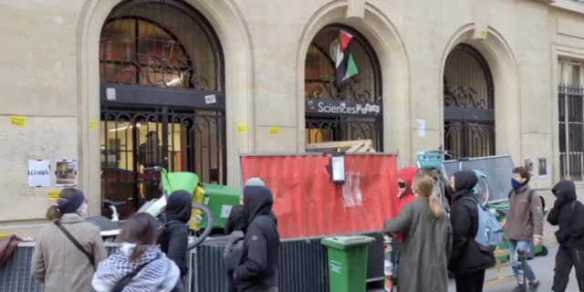 Proteste pro Palestina Franta