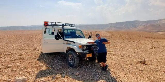 israel desert turist