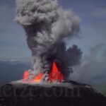 vulcan ibu eruptie